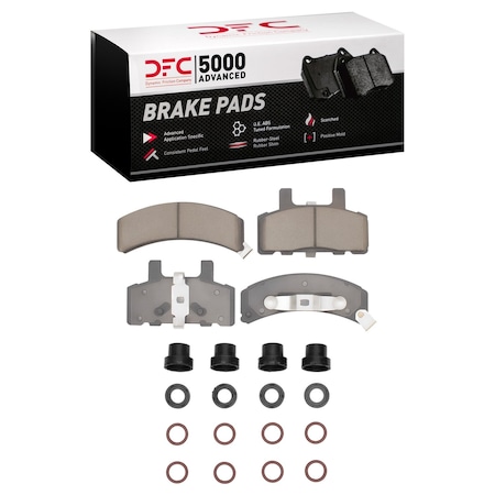 Dfc 5000 Advanced Disc Brake Pad Set,  1551-0369-01