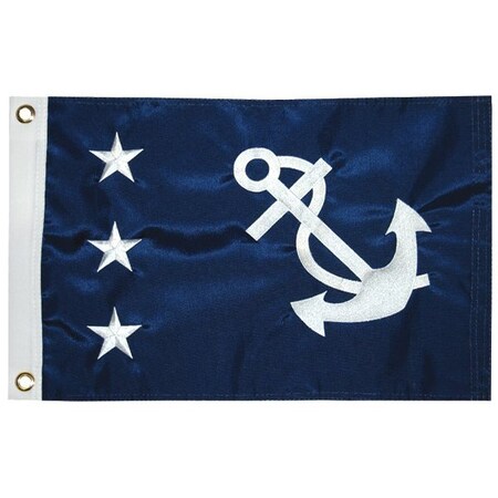 Taylor Made PAST COMMODORE FLAG 12X18 93082
