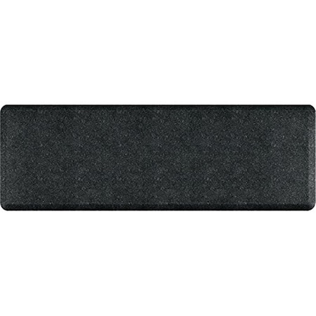 Wellnessmats 6 x 2 ft. Granite Polyurethane Mat - Onyx 62WMRGO