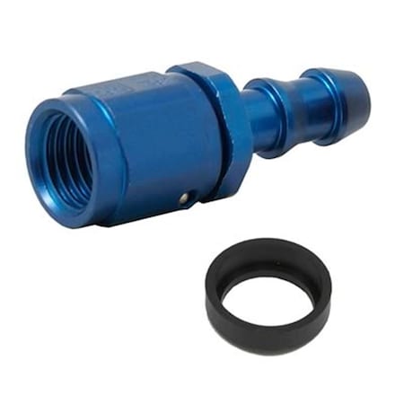 Russell/Edel Russell-Edel 624000 Hose End Fitting, Blue R62-624000