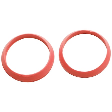 Do It Best 1-1/2'' Red Rubber Slip Joint Washer, 2PK DIB25517