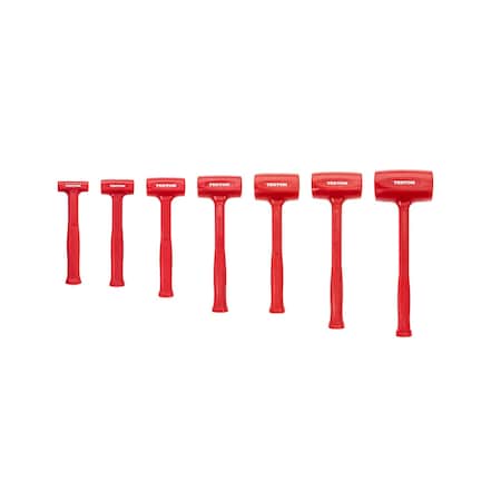 Tekton Dead Blow Hammer Set, 7-Piece (8, 13, 21, 26, 39, 45, 53 oz.) HDB93005