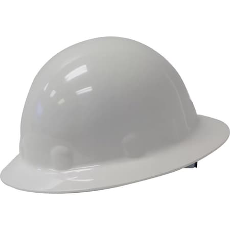 Fibre-Metal By Honeywell Hard Hat, Super Eight E1, Thermoplastic, 8 Point Swing Ratchet, Type 1, Class E, White E1SW01A000