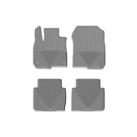 Weathertech Grey, Front and Rear All Weather Floor Mats W419GR-W420GR