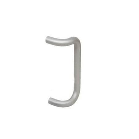 Global Door Controls Storefront 10 in. Offset Pull Handle with (2-Piece) Screws/Bag in Aluminum TH1100-SPB10-AL