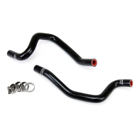 Hps Performance High Temp Reinforced Silicone Heater Coolant Hose Kit, Black,  57-1802-BLK