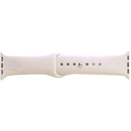 Centon Texas A&M University-Apple Watch Wrist Band, 38-40Mm, White Matte, OC-TAM-AAAG00A