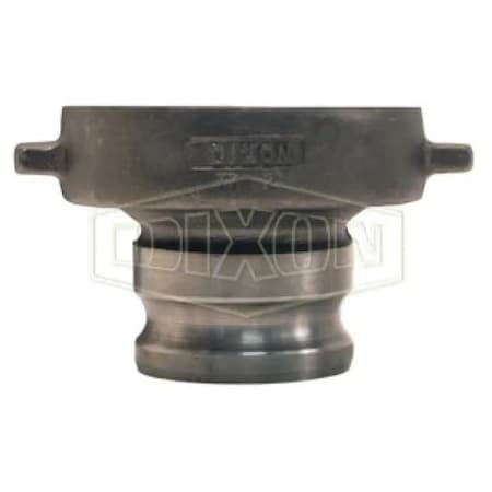 Dixon Cam and Groove Tank Car Adapter, 3 in, Adapter x Railroad, Iron, Domestic 300-TCA-MI