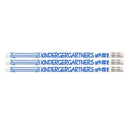 Musgrave Pencil Co Kindergartners Are #1 Motivational Pencils, 144PK MUS2203G