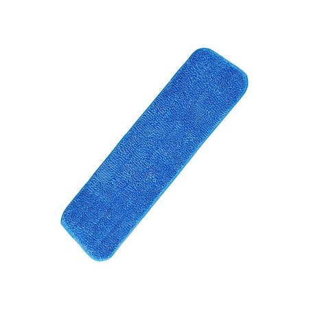Bsl Dust Mop Pad Microfiber Blue 24in, PK12 5623