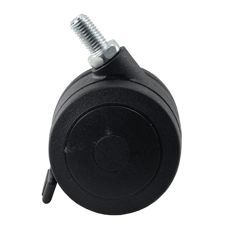 Springfield Marine Springfield 5-Legged Deck Base Caster Replacement - 75mm w/Brake Urethane 2100340