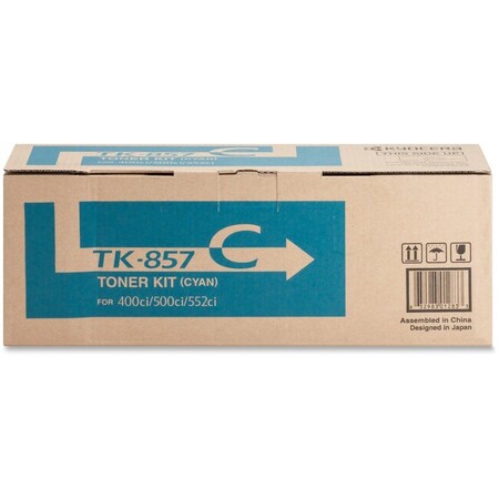 Kyocera Cyan Toner Cartridge 18K YLD 1T02H7CUS0 TK857C