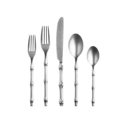 Mepra Bali Flatware Set - 20 Pieces - Pewter 101522020P
