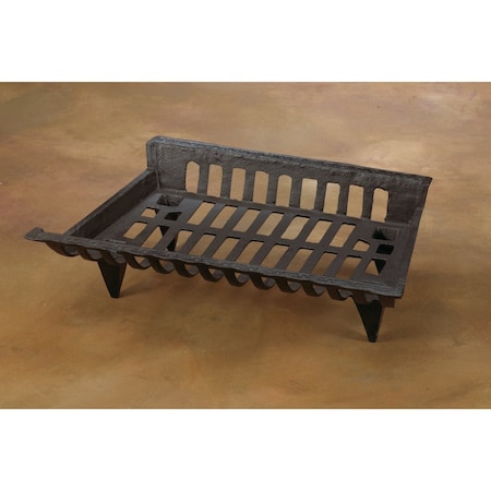 Home Impressions 24'' Cast Iron Fireplace Grate FG-1002