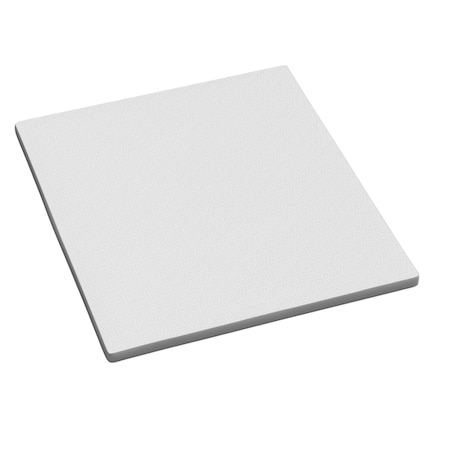 Homeroots 2in White Gel Memory Foam King Mattress Topper 711911