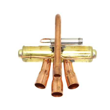 Robertshaw Rev Valvee R22 R410A 5/8"X3/8", Refrigerants, 4-Way, 5/8" Inlet Size V2-410060-470