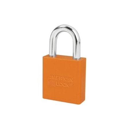 Master Lock Padlock 1-1/8in Shackle Aluminum Orange A1205KD ORJ
