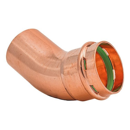 Quickfitting Surepress Elbow, Copper, FTG 2 in, Press-fit 2 in SPWE66-45STR
