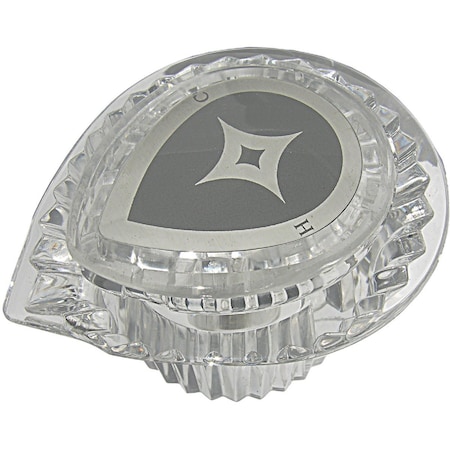 Westlake Pipe & Fittings Moen Teardrop Clear Tub & Shower Handle Kit HC-163