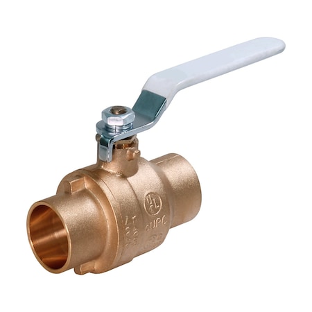 Everflow SWT Full Port Ball Valve, Brass 1-1/4" 610C114-NL