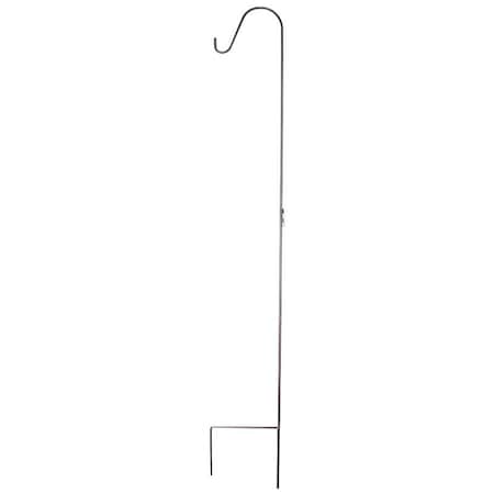 Landscapers Select Shepherd Hook, 12 in L, 84 in H, Steel, Matte Hammertone Bronze GB-3090-1