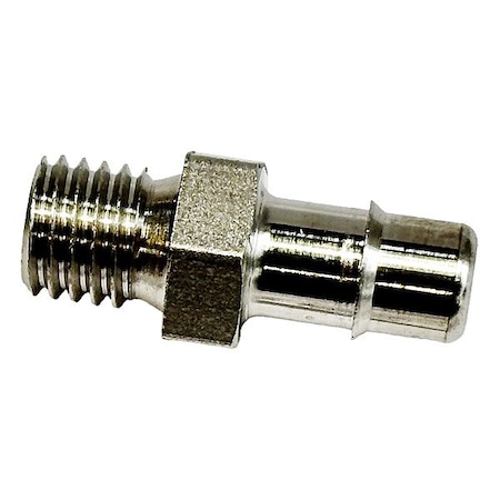 Mem-Co Straight, SS, Threaded 1/4", Tube 3/16" 4-28B5-SS