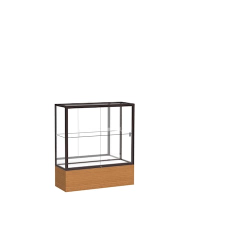 Ghent Counter Display Case 36x40x14, Mirror, Bronze 2281MB-BZ-MK
