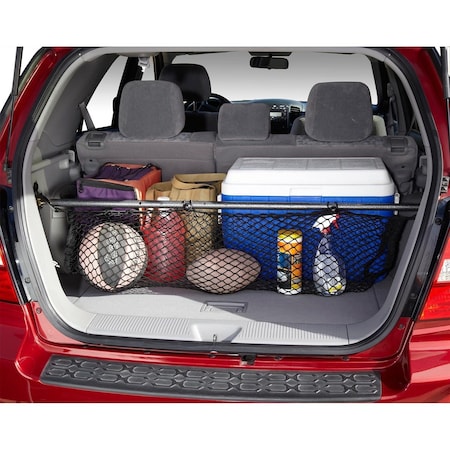 Wolf Products Twist Lock, Adjusts 48" to 75" In Length, With Net, Steel 80452-00