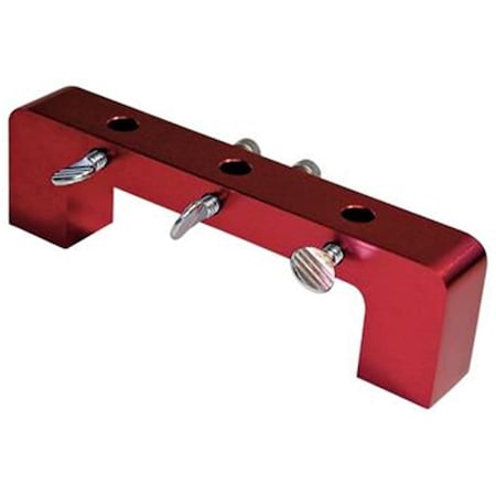 Powerplay 66797 Dial Indicator Stand, Aluminum - Red PO2603675