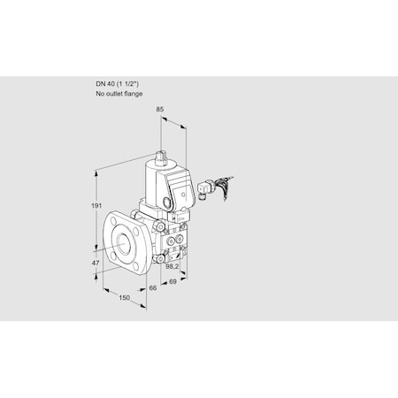 Honeywell Kromschroder VAS240/-F/NWGR KS88011541