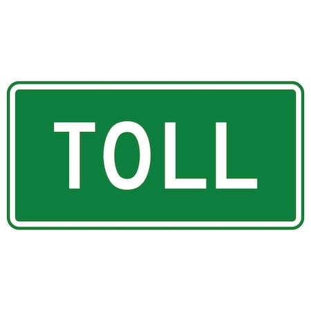 Sign Solutions Usa Traffic Sign, 36 in Width, Aluminum Sign, Horizontal Rectangle DUS06HWT3618M4-15GW