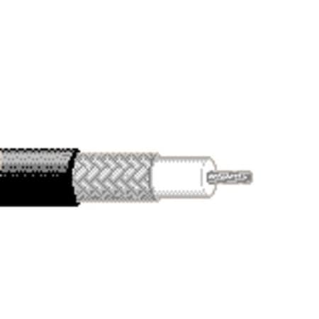 Belden 30Awg Str 7X38 .012" Tinned Copper Cond, Foam Hdpe Insul Tinned Copper Braid Pvc 9221-010100