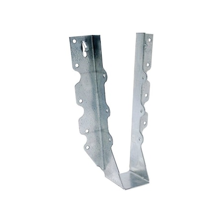 Simpson Strong-Tie U Joist Hanger, 7-13/16 in H, 2 in D, 1-9/16 in W, Steel, Galvanized/Zinc, Face Mounting U210