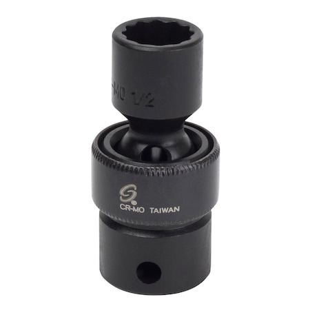 Sunex 3/8 in Dr 7/16 in 12 Pt Universal Impact Socket 314UZ
