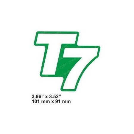 Tennant REPLACEMENT DECAL, MODEL T7 316065