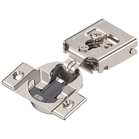 Blum 105 Degree 1/2in. Overlay Blumotion Soft-closing Screw-on Compact Clip Hinge 30C255B.08