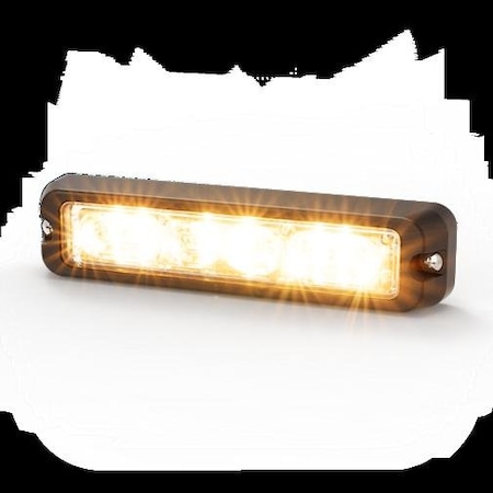 Ecco 6 LED HEAD MULTIMOUNT 12-24V AMBER ED3706A