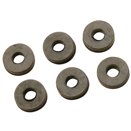 Plumb Pak Faucet Washer, 3/8L, 11/16 in Dia, Rubber, For: Sink and Faucets PP805-36