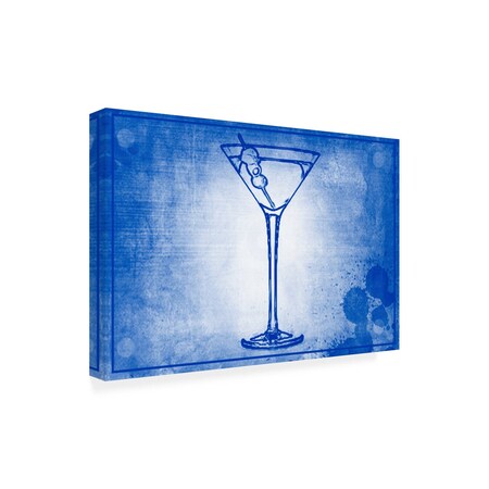 Trademark Fine Art Outdoor Canvas Art - Marcus Jules 'Martini 2' Wall Art for Patios, or Gardens GRL00798-OC1624WR