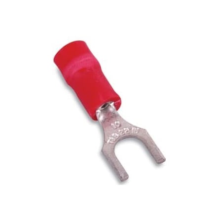 Abb INS NYL FORK TERM 22-16 BH No10 RED, 1000PK RA1153