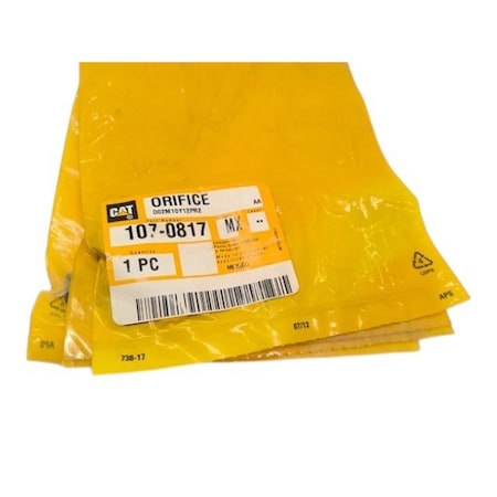 Caterpillar ORIFICE, CATERPILLAR OEM 1070817 1070817
