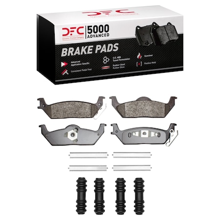Dfc 5000 Advanced Disc Brake Pad Set,  1551-1012-01