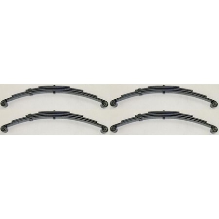 Strike3 25.25 in. Axle Leaf Spring, 4PK ST2469484