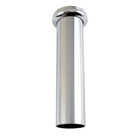 Kingston Brass 1-1/2" x 6-1/2" Brass Slip Joint Tailpiece Extension Tube, Polished Chrome EVT6121K