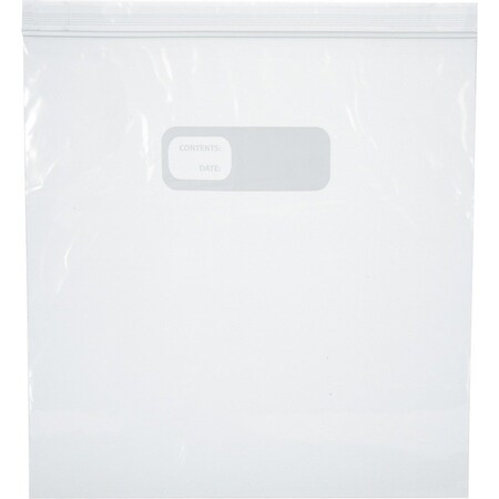 Boardwalk Reclosable Food Storage Bags, 1 gal, 1.75 mil, 10.5"x11", Clear, PK250 BWK1GALBAG
