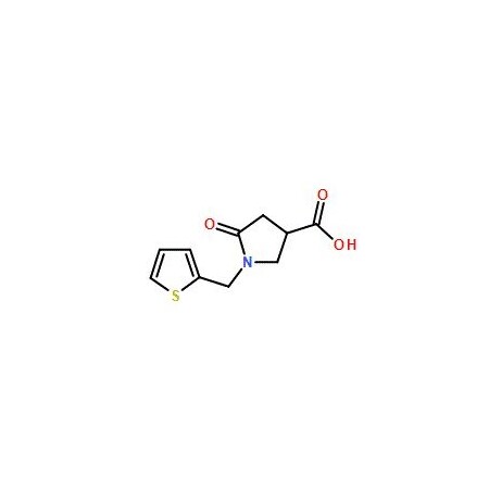 Ak Scientific 5-Oxo-1-(thien-2-ylmethyl)pyrrolidine-3-carboxylic acid (5g), CAS 175136-92-2 5700AD-5g