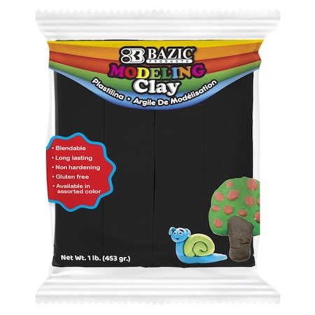 Roomfactory 1 lbs Black Modeling Clay RO3327295