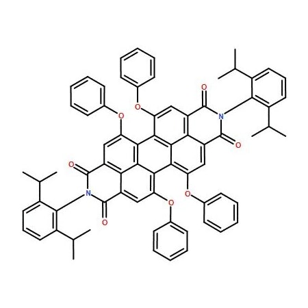 Ak Scientific N, N'-Bis(2, 6-diisopropylphenyl)-1, 6, 7, 12-tetraphenoxy-3, 4, 9, 10-perylenetetracarboxylic diimide (100 8394AL-100mg