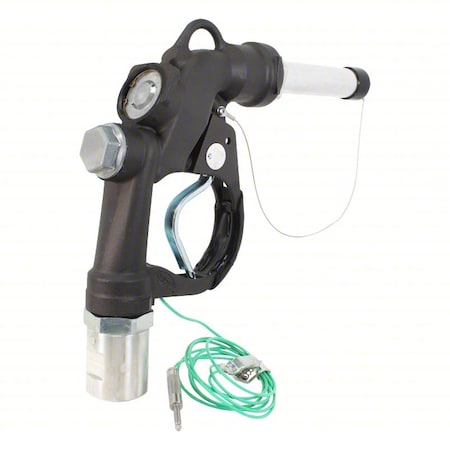 Husky Fuel Nozzle, Black, 7 in Aluminum Spout 13734218N