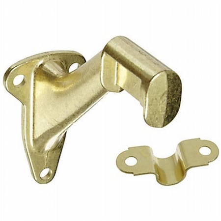National Hardware Bracket Hand Rail Brass 243642MPB106